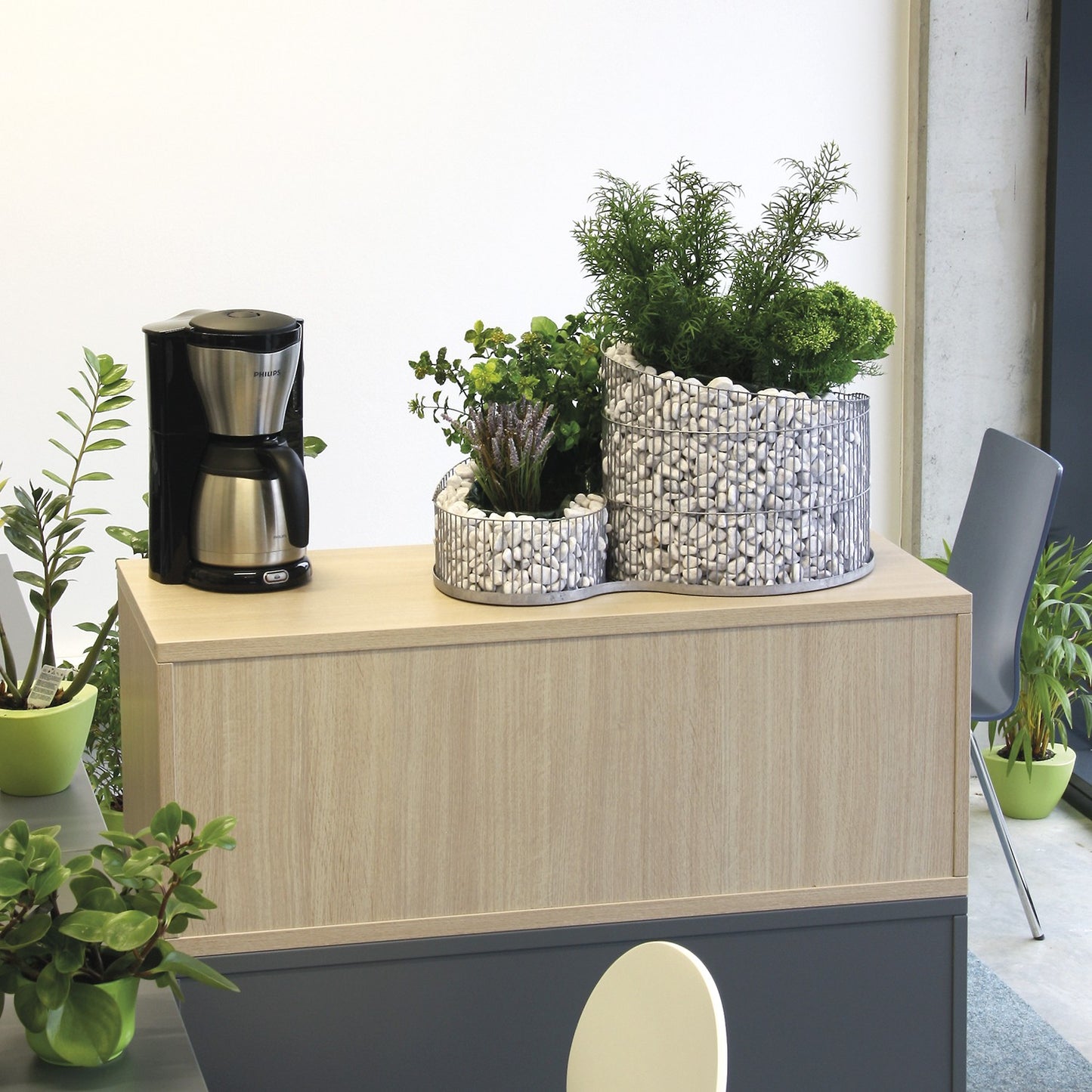 bellissa Kräuterspirale Balkon&Terrasse L57xB42xH29 cm inkl. Trennfolie - ID: 70409117466998