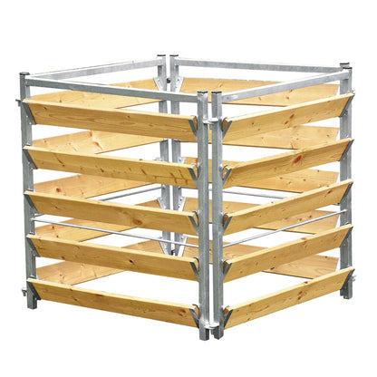 bellissa Komposter Holz/Metall 100 x 100 x 100 cm - ID: 70409264726390