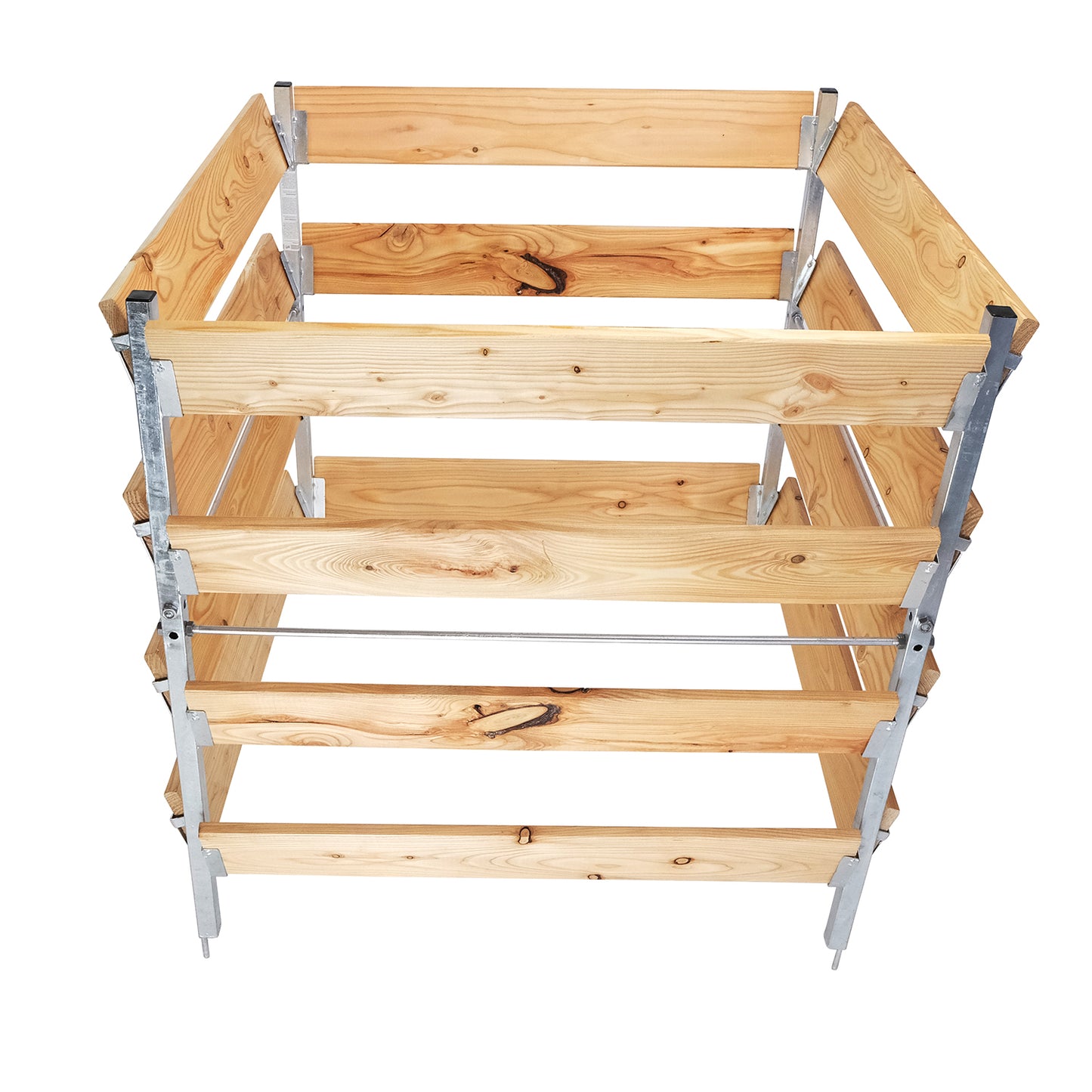 bellissa Komposter Holz/Metall 90 x 90 x 90 cm - ID: 67831497851254
