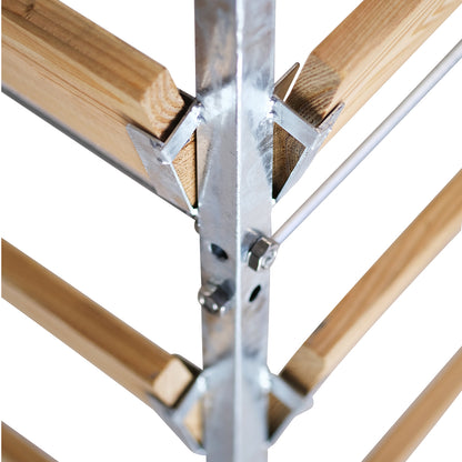 bellissa Komposter Holz/Metall 90 x 90 x 90 cm - ID: 67831504699766