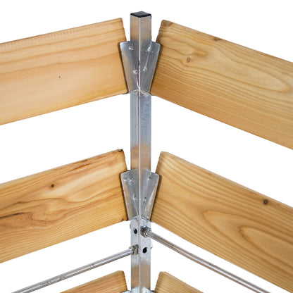 bellissa Komposter Holz/Metall 90 x 90 x 90 cm - ID: 67831506731382