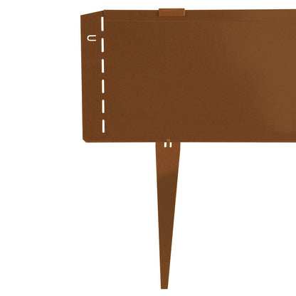 bellissa Bodenanker corten für bellissa Rasenkante 20 cm