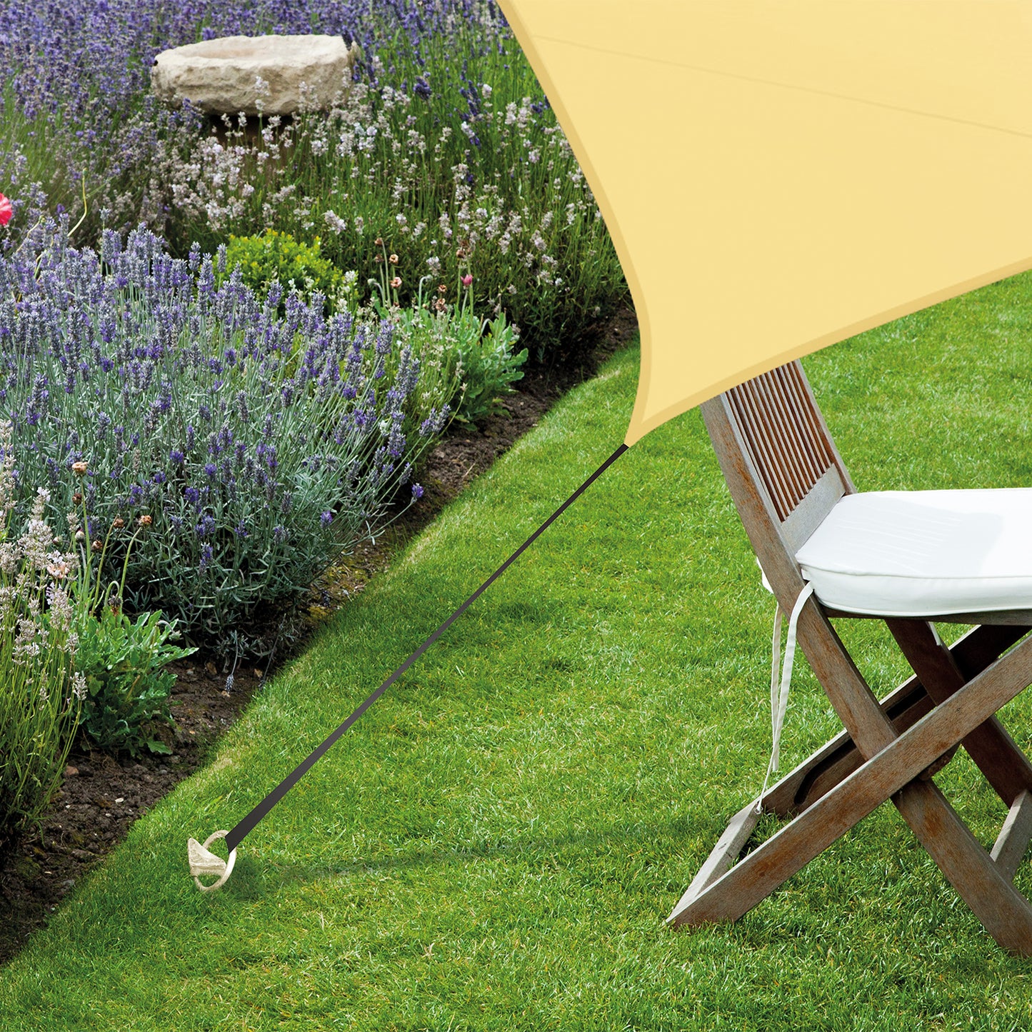 bellissa Bodenanker Sturm - XXL Erdanker & Bodenanker Metall verzinkt 59 cm