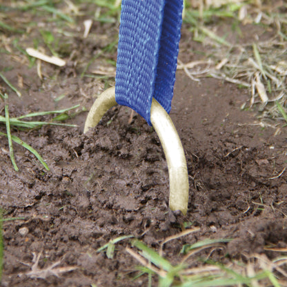 bellissa Bodenanker Sturm - XXL Erdanker & Bodenanker Metall verzinkt 59 cm