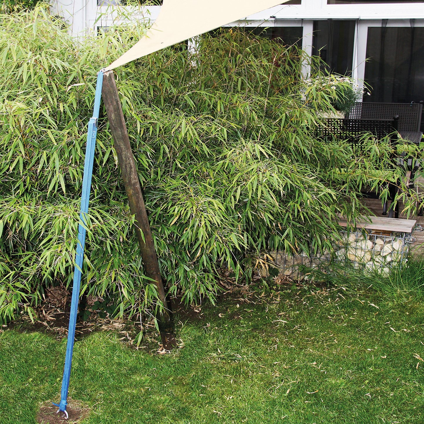 bellissa Bodenanker Sturm - XXL Erdanker & Bodenanker Metall verzinkt 59 cm