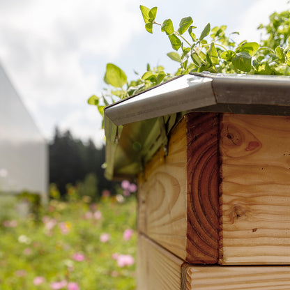 bellissa Schneckenblech für Hochbeete L verzinkt, Länge 95 cm