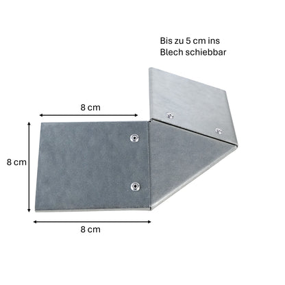 bellissa Eckteil zu Schneckenblech für Hochbeete (4er Set) - ID: 70402382135670