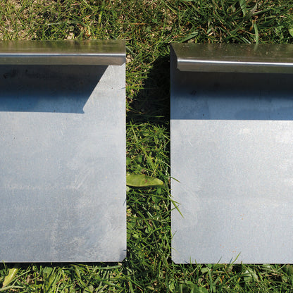 bellissa Schneckenblech Setartikel 100 x 20 cm corten