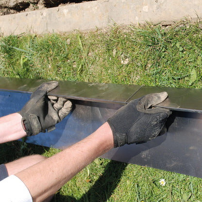 bellissa Schneckenblech Setartikel 100 x 20 cm corten