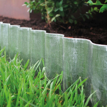 bellissa Rasenkantenband Welle verzinkt 500x20 cm