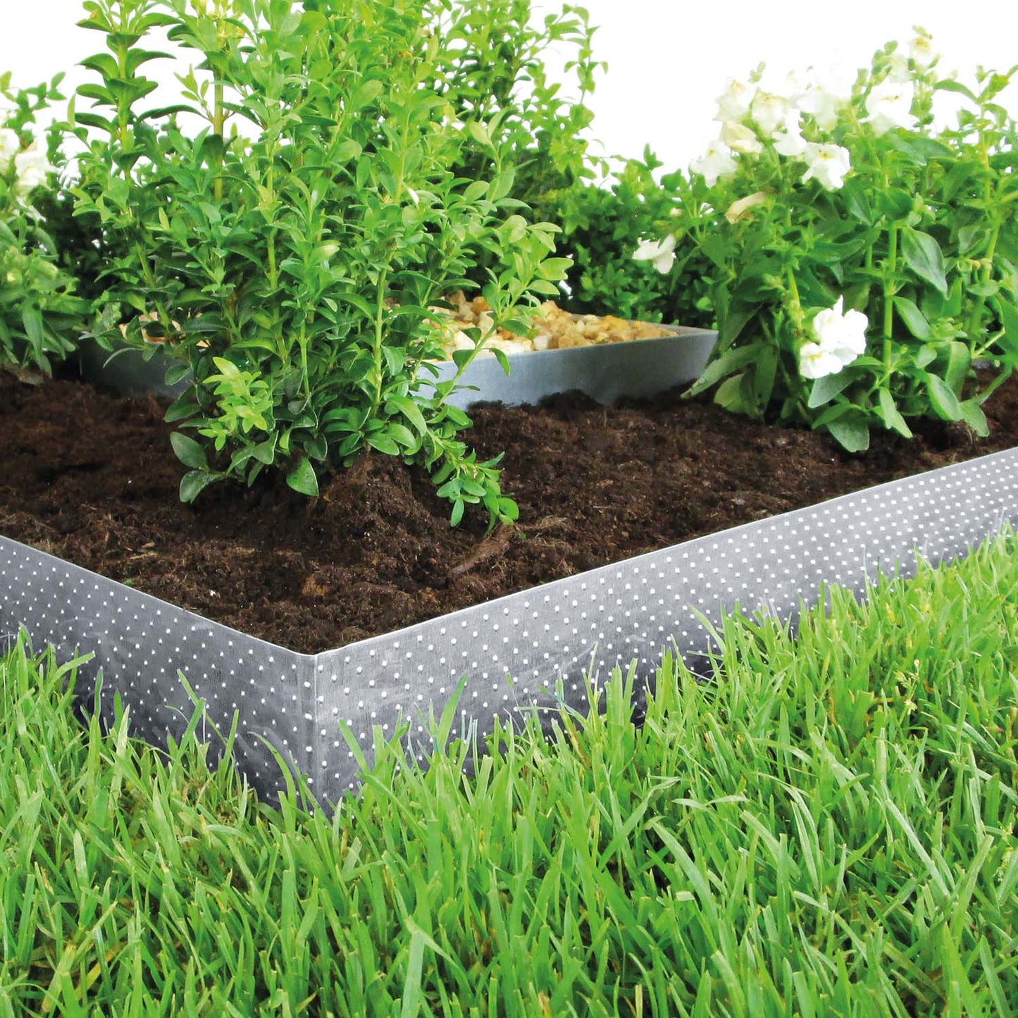 bellissa Rasenkantenband Noppenstruktur 500x14 cm