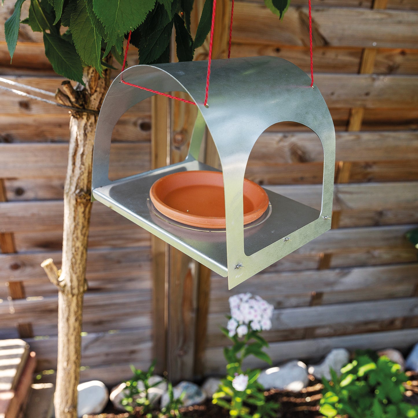 bellissa Vogelhaus SPATZI, L25,5 x B20 x H19,5 cm, 1mm, Stahl verzinkt