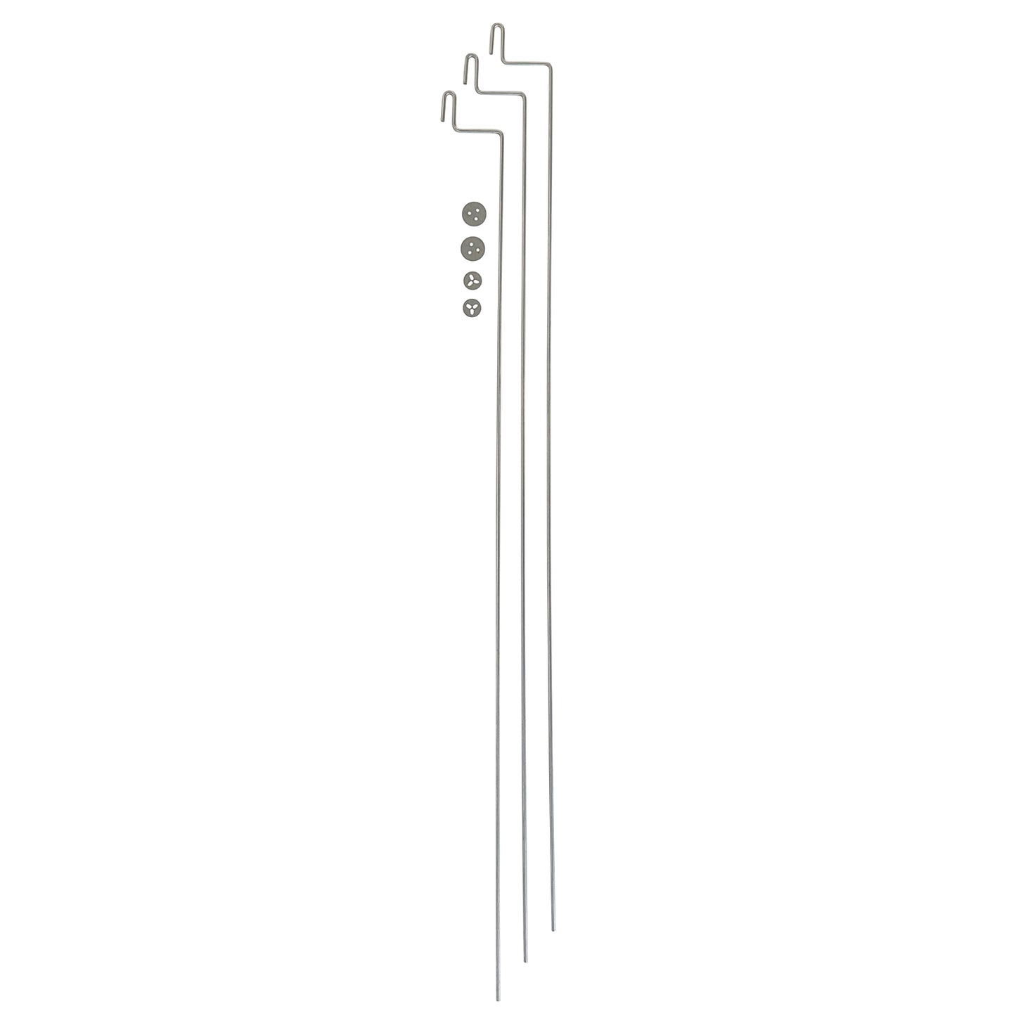 bellissa Insekten- & Vogeltränkenhalter Ø 15-35 cm x H146 cm, 6 mm, Stahl, verzinkt - ID: 68331903451510