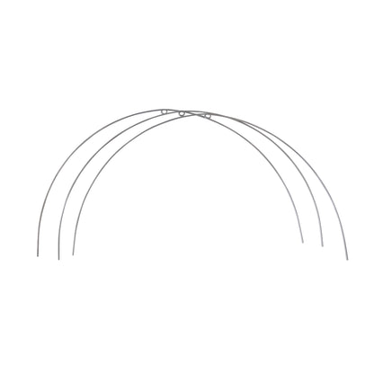 bellissa Tunnelbogen (3er Set), L100 x B1,2 x H50 cm, 6mm, Stahl, verzinkt