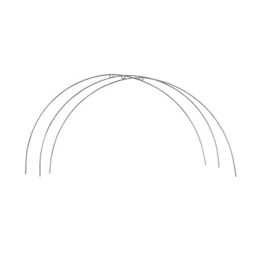 bellissa Tunnelbogen (3er Set), L100 x B1,2 x H50 cm, 6mm, Stahl, verzinkt