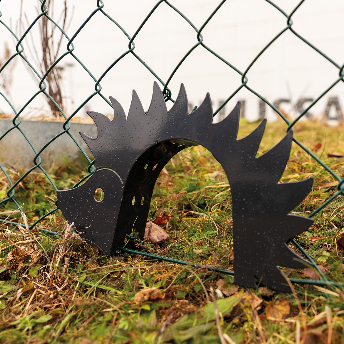 bellissa Igeltor PETZI anthrazit L31,5 x B5 x H19 cm, 1 mm, Stahl, verzinkt, Pulver beschichtet