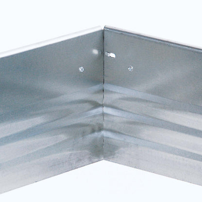 bellissa Rasenkante Metall NT extra stabil 118x13 cm, Nutzlänge 115 cm