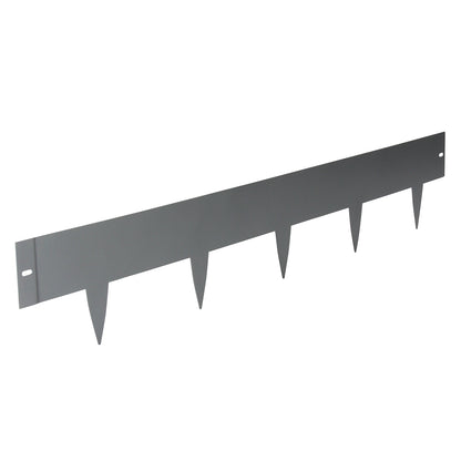 bellissa Rasenkante spina 2er Set Metall verzinkt 103x16 cm, Nutzlänge 2x 100cm
