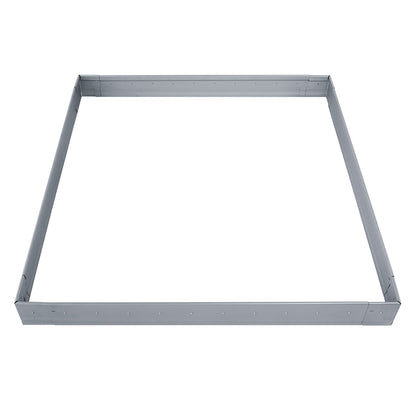 bellissa Beeteinfassung Pro 13 - L 103 x B 1 x H  13 cm, 1 mm verzinkter Stahl