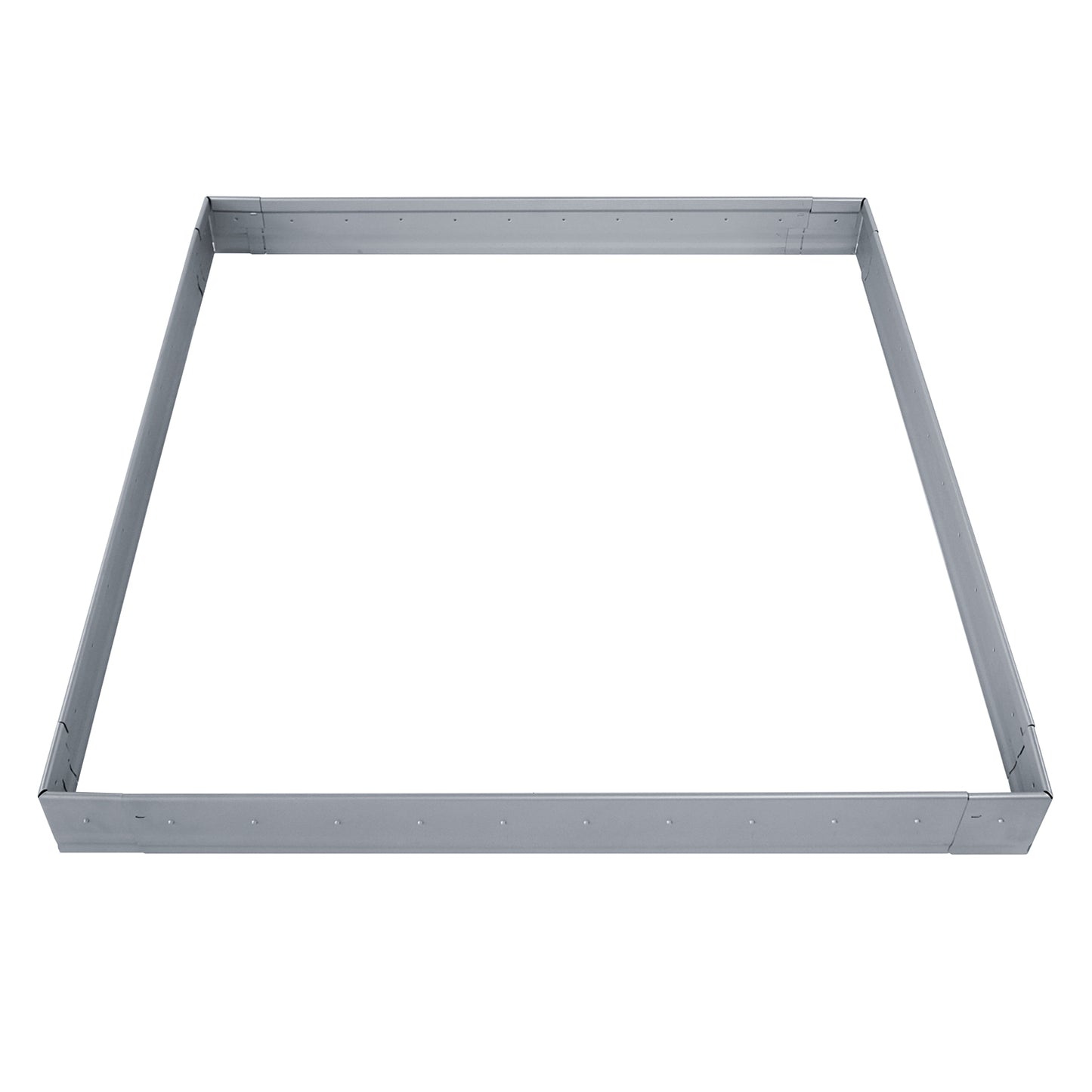 bellissa Beeteinfassung Pro 13 - L 103 x B 1 x H  13 cm, 1 mm verzinkter Stahl