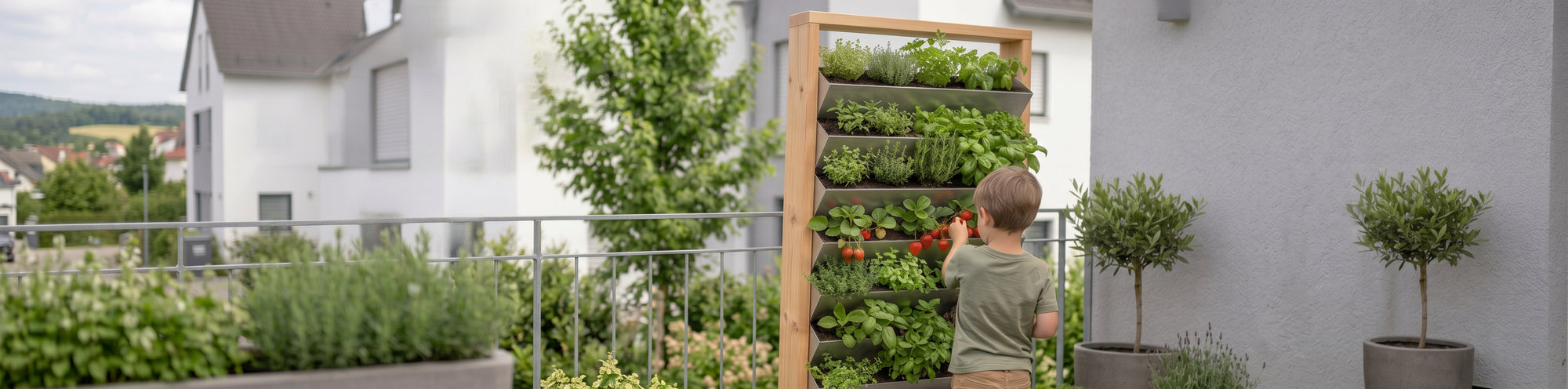 Vertikaler Garten