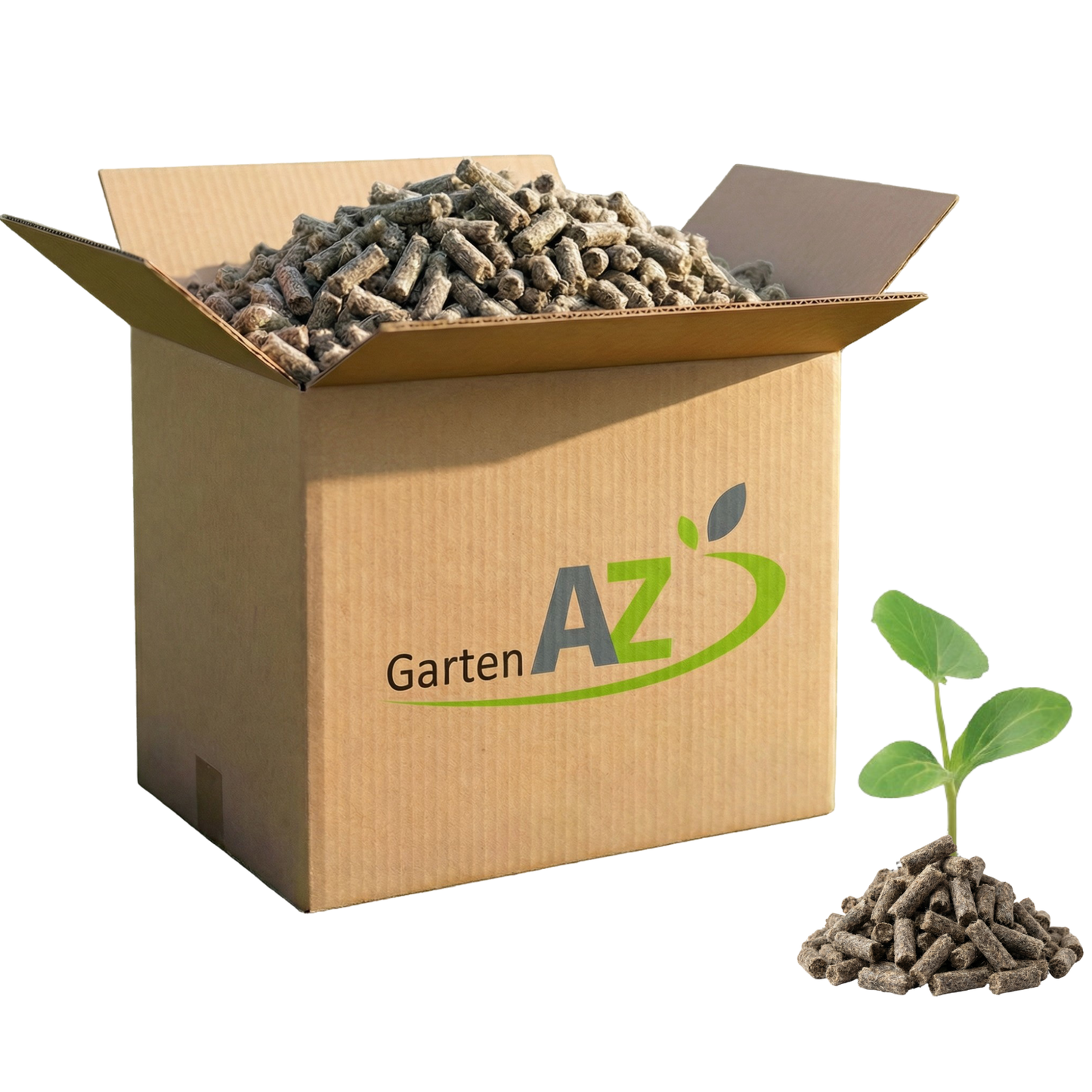 GartenAZ Bio Schafwollpellets – 4kg– Natürlicher Langzeitdünger & Bodenaktivator für Garten & Hochbeet