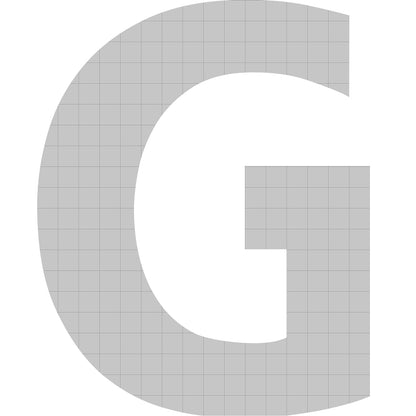 bellissa Buchstabengabione G 100x77,5x21 cm