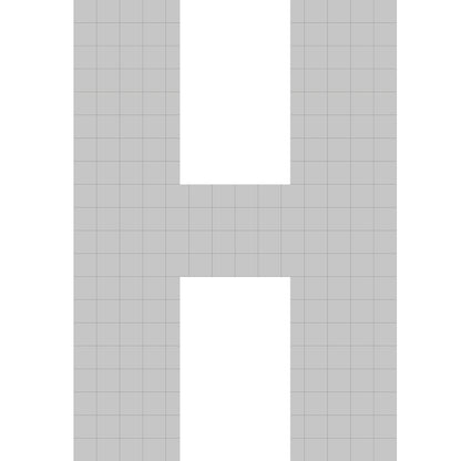 bellissa Buchstabengabione H 100x70x21 cm