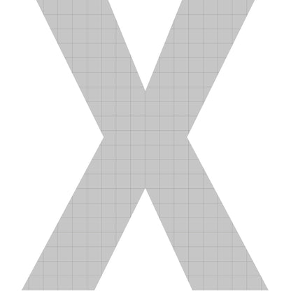 bellissa Buchstabengabione X 100x85x21 cm