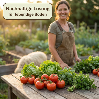 GartenAZ Düngewolle 1kg aus Schafwolle – Langzeitdünger & Mulch - ID: 70409131393398
