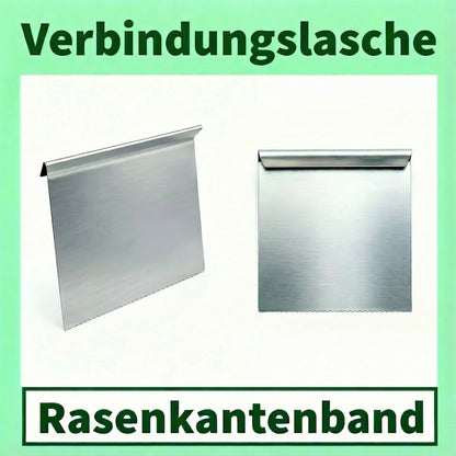 GartenAZ Verbinder für Rasenkantenband Galvalume Alu-Zink - Höhe: 25 - ID: 68829858169206
