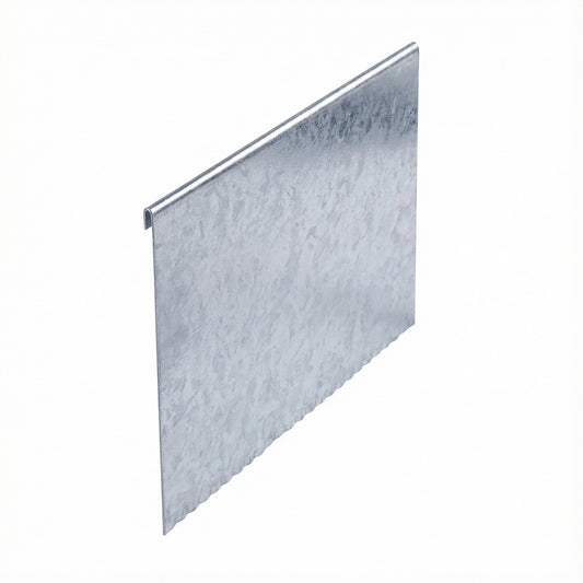 GartenAZ Verbinder für Rasenkantenband Galvalume Alu-Zink - Höhe: 15 cm