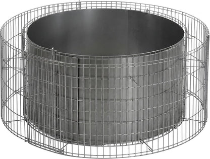 bellissa Feuerstelle Bausatz inkl. Trennfolie Ø 92/72 cm H 40 cm - ID: 70716317237622