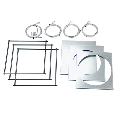 bellissa FILO Hängegarten Komplettset 1 - Hängeregal - Schweberegal