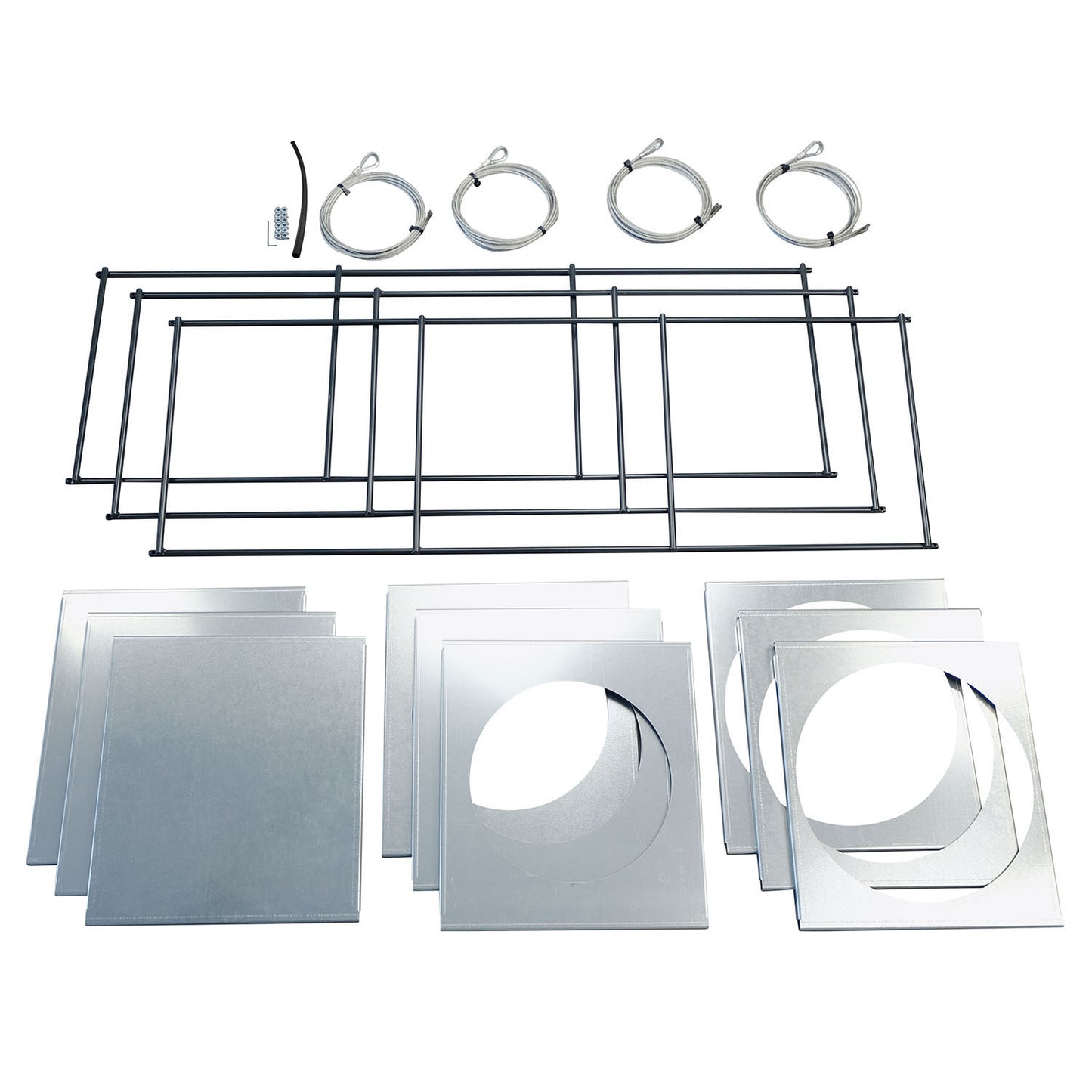 bellissa FILO Hängegarten Komplettset 3 - Hängeregal - Schweberegal