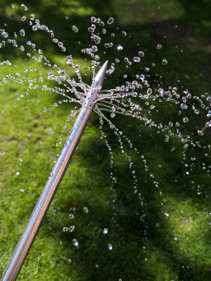 GartenAZ Bodenlanze versenkbar - unterirdische Rasenbewässerung mit Gardena Anschluss - Rasenbewasserung