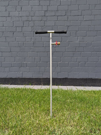 GartenAZ Bodenlanze versenkbar - unterirdische Rasenbewässerung mit Gardena Anschluss - Rasenbewasserung